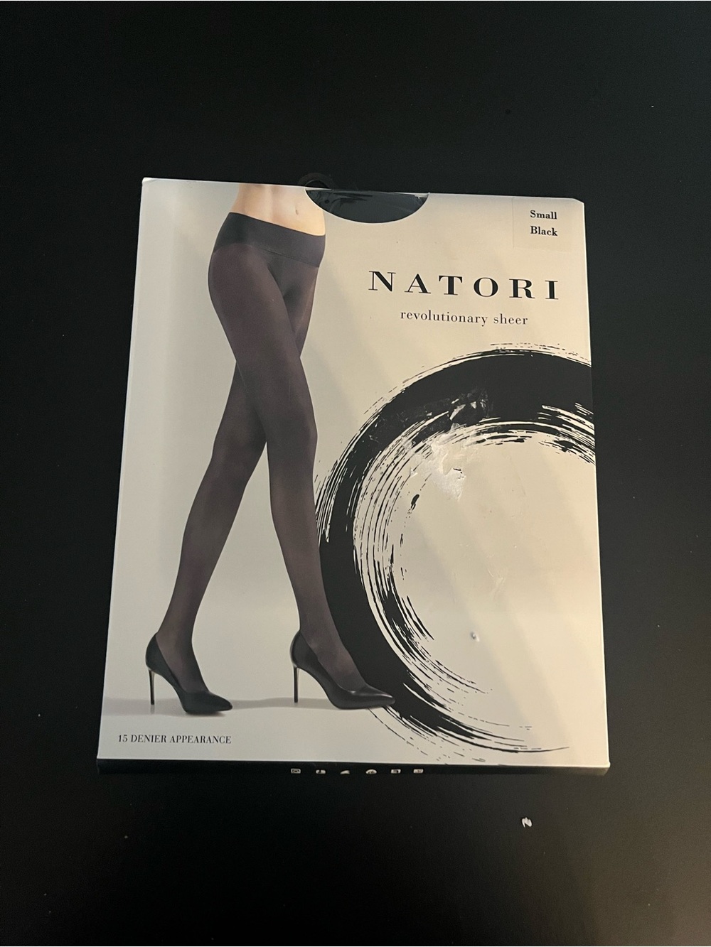 Natori Revolutionary Sheers Size Small Black New( Open Pack)
